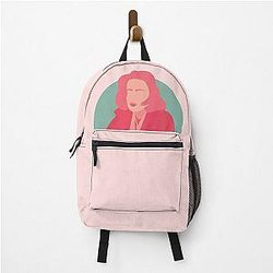 Dana Scully The X Files Gillian Anderson Digital Art Retro Vintage 90s Backpack