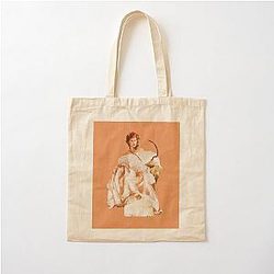 Gillian Anderson as Lily Bart Home Painting Cotton Tote Bag