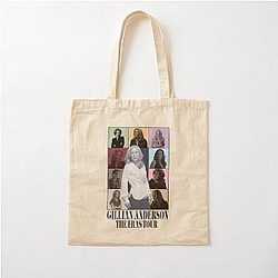 Gillian Anderson Character Cotton Tote Bag