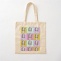 Pop Art Gillian Anderson Cotton Tote Bag