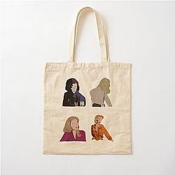 4x Gillian Anderson Cotton Tote Bag