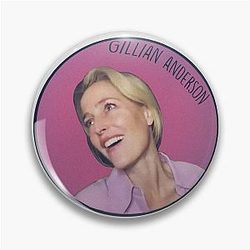 Gillian Anderson Pin