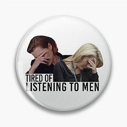 Gillian Anderson as Strong Female Character Pin