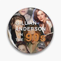 Gillian Anderson in the 90s Pin