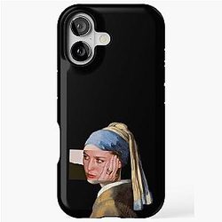 Gillian Anderson x Pearl Earring iPhone Case