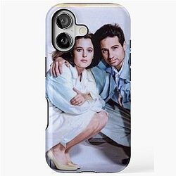 David Duchovny and Gillian Anderson iPhone Tough Case