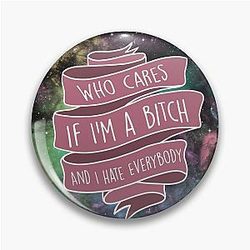 Gillian Anderson Quote Pin