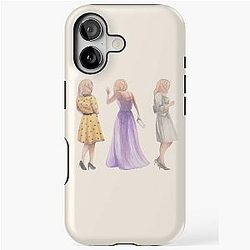 A Streetcar Named Desire Blanche DuBois Gillian Anderson National Theatre Watercolour Painting iPhone Tough Case