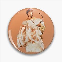 Gillian Anderson as Lily Bart in Milly Hart's Painting