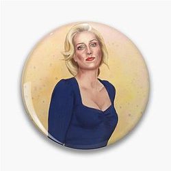 Gillian Anderson Pin