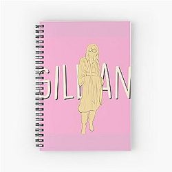 Gillian Anderson Spiral Notebook