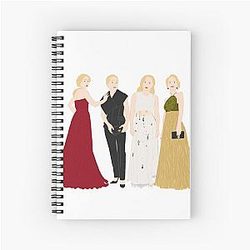 Gillian Anderson - Award Shows 2021 Notebook