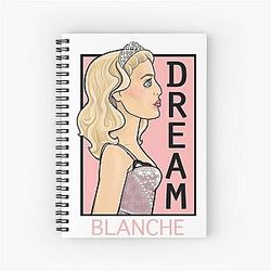 Gillian Anderson Blanche Notebook