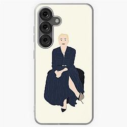 2021 GILLIAN ANDERSON - STELLA, SAGGING BOOBS, Samsung Galaxy Soft Case