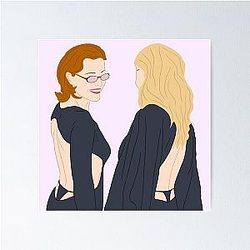 Gillian Anderson - 2001 Thong Dress - 2021 Fashion Awards Poster