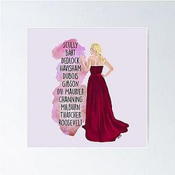 Gillian Anderson Character Poster