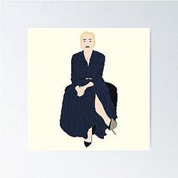 Gillian Anderson Stella Poster