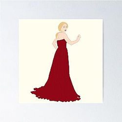 Gillian Anderson SAG Awards poster 2021