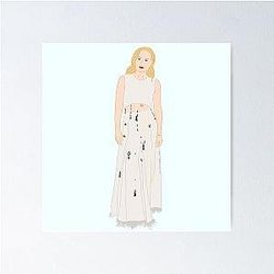 Gillian Anderson Emmy Awards 2021 Poster