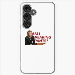 Gillian Anderson Am I Wearing Pants? Samsung Galaxy Soft Case