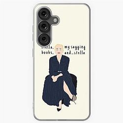 STELLA, MY SAGGING BOOBS, AND STELLA - GILLIAN ANDERSON Samsung Galaxy Soft Case