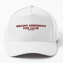 Gillian Anderson Fan Club Baseball Cap