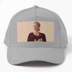 Gillian Anderson in a Jean Baseball Cap