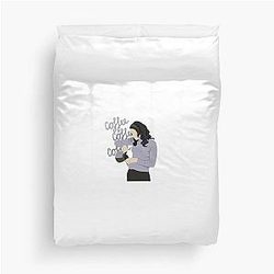 Lorelai Gilmore ‘coffee coffee coffee’  Duvet Cover