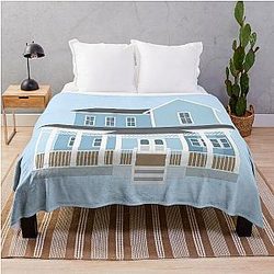 Lorelai and Rory's House Throw Blanket