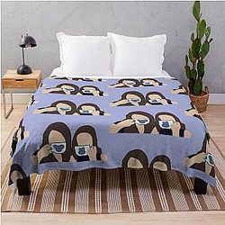 Lorelai and Rory Gilmore - Where you lead, I will follow Throw Blanket