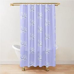 Gilmore quote: 'I smell snow' Shower Curtain