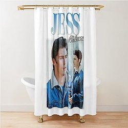 Jess Tee Vitage Retro Style Shower Curtain