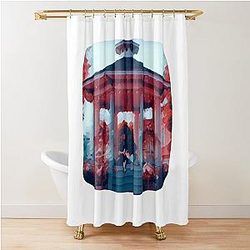 Stars Hollow Gazebo II - Gilmore Shower Curtain
