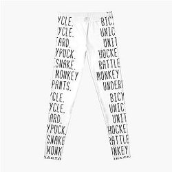 Monkey Monkey Underpants Fan Quote Leggings