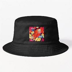 Autumn Leaves and Quotes - Pattern - Gilmore Bucket Hat
