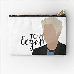 Team Logan Zipper Pouch