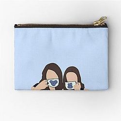 Lorelai and Rory Gilmore - Where you lead, I will follow Zipper Pouch