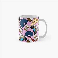 Luke’s Coffee Cap Pizza Lorelai Car Diner Pink Pack Classic Mug