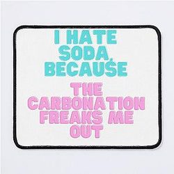 Soda Quote from Gilmore Girls Mouse Pad