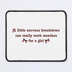 Rory Gilmore relatable quote Mouse Pad