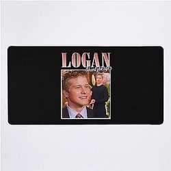 Logan Huntzberger Signature Vintage Retro Style Desk Mat