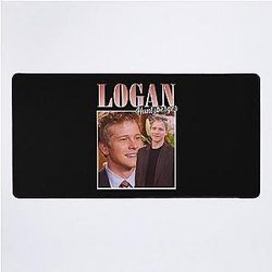 Logan Huntzberger Signature Vintage Retro Style Desk Mat