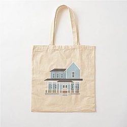 Lorelai and Rory's House Cotton Tote Bag