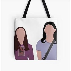 Rory and Lorelai Gilmore All Over Print Tote Bag