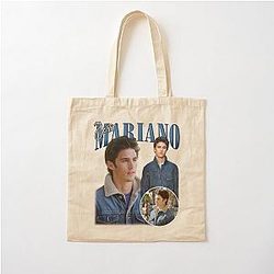Jess Mariano Signature Vintage Retro Style Cotton Tote Bag