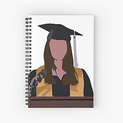 Rory Gilmore Chilton Graduation Spiral Notebook