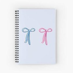 Lorelai & Luke Bows Spiral Notebook