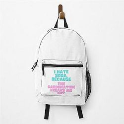 Soda Quote from Gilmore Girls Backpack