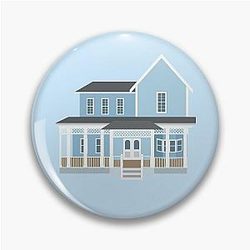 Lorelai and Rory's House Pin