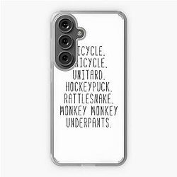 Monkey Monkey Underpants Fan Quote Samsung Galaxy Soft Case